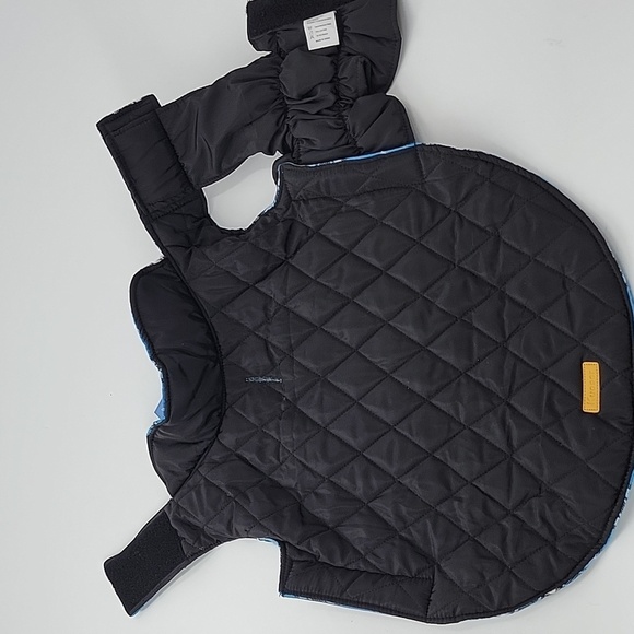 Reversible Black and Blue Plaid Dog Coat NWT - Picture 13 of 16